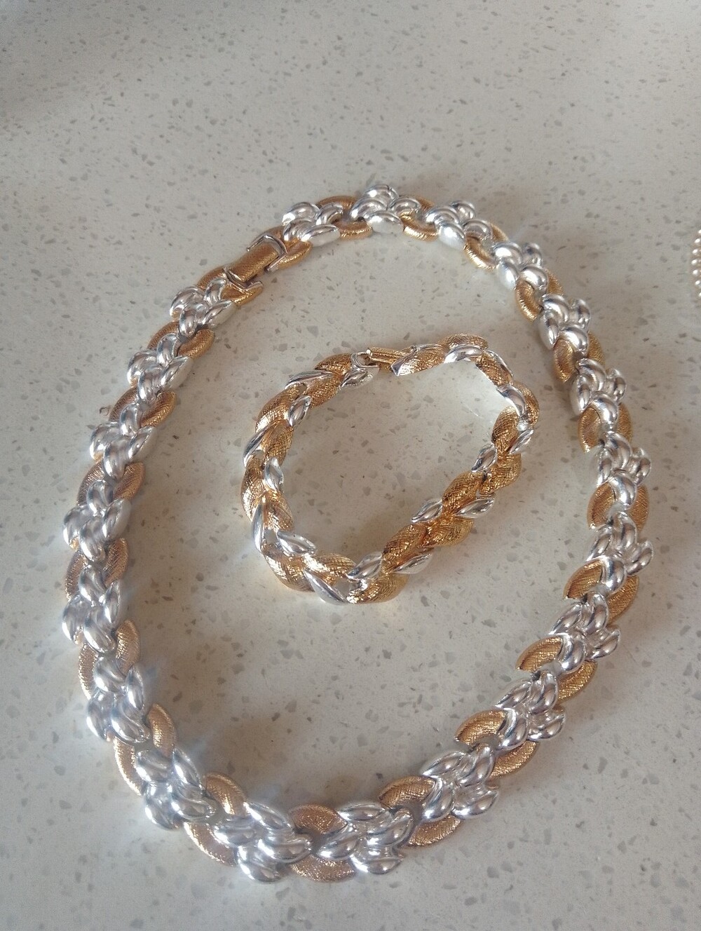 Vintage Napier Necklace And Bracelet